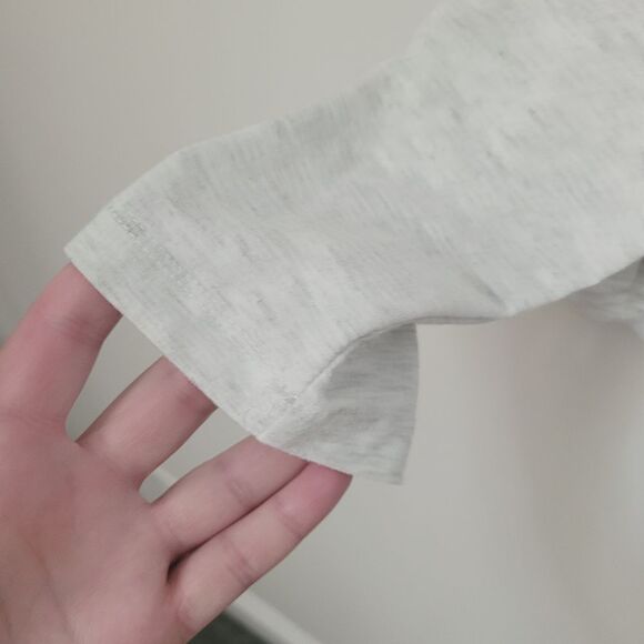 Rae Dunn Be Bold Light Grey Hoodie Size Extra Large - Picture 4 of 6